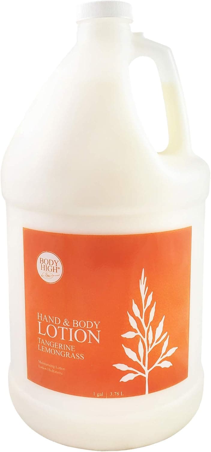 Body High Spa Tangerine Lemongrass Lotion 1 Gallon Bottle