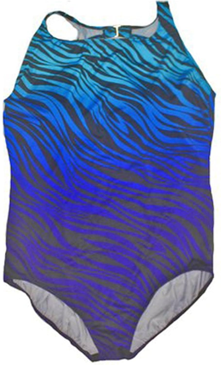 Great Lengths Tummy Slimmer One Piece Swimsuit-Womens Plus Size 14