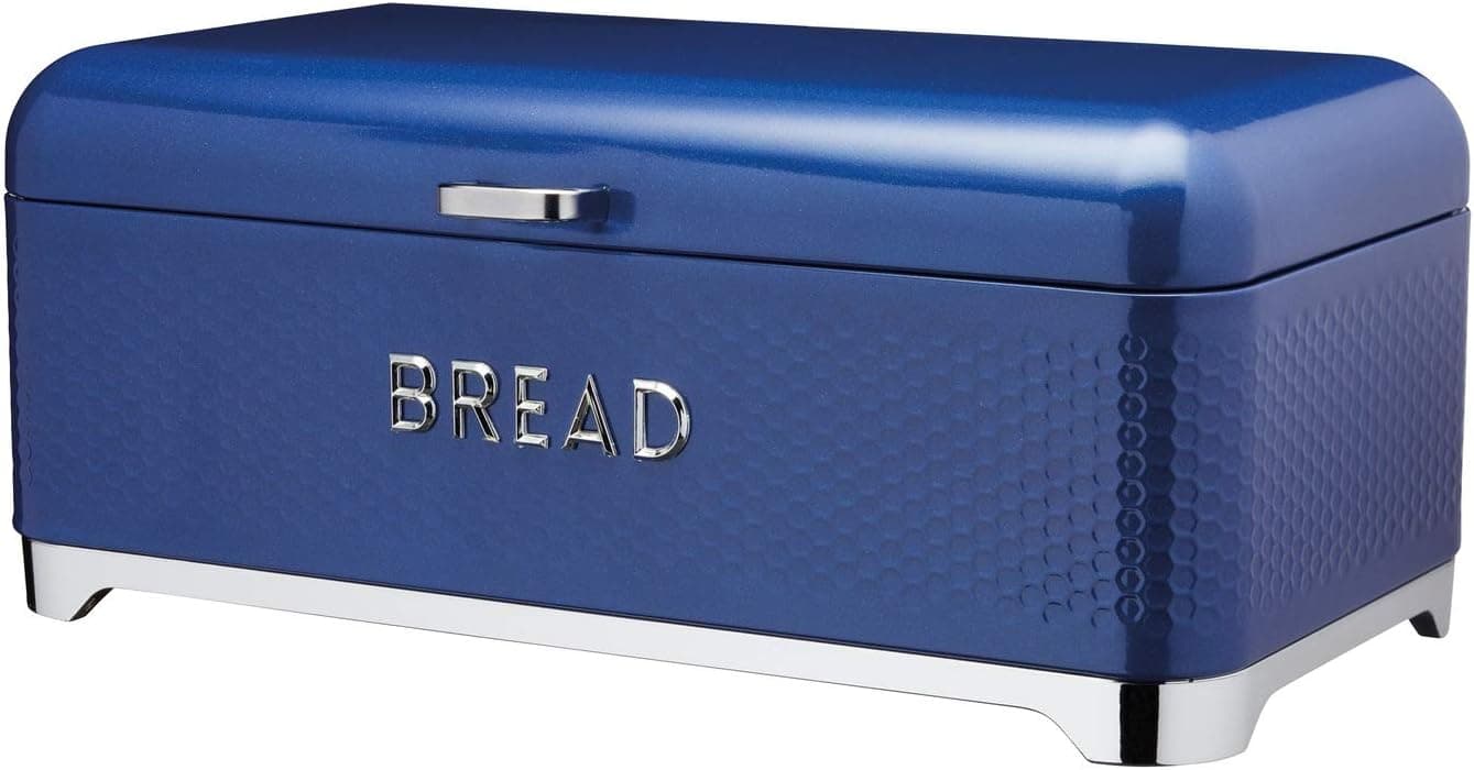 LOVELLO Bread Bin, One Size, Blue