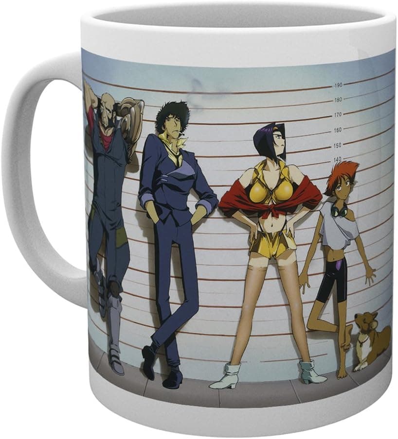 GB eye Ltd, Cowboy Bebop, Line Up, Mug, Wood, Various, 15 x 10 x 9 cm