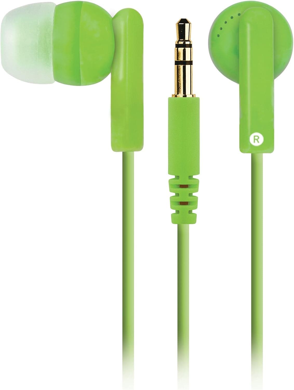 Merkury Innovations M-HP2070 Hi Light Earbuds - Neon Green