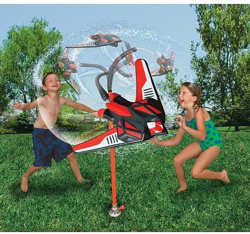 Banzai Hydro Blast Wacky Water Jet Toy Sprinkler