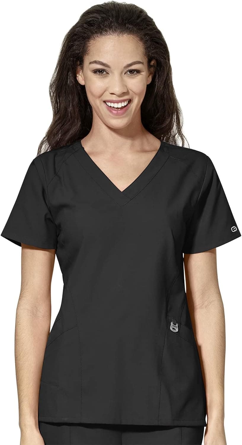 WonderWink Women's Stylized V-Neck Top