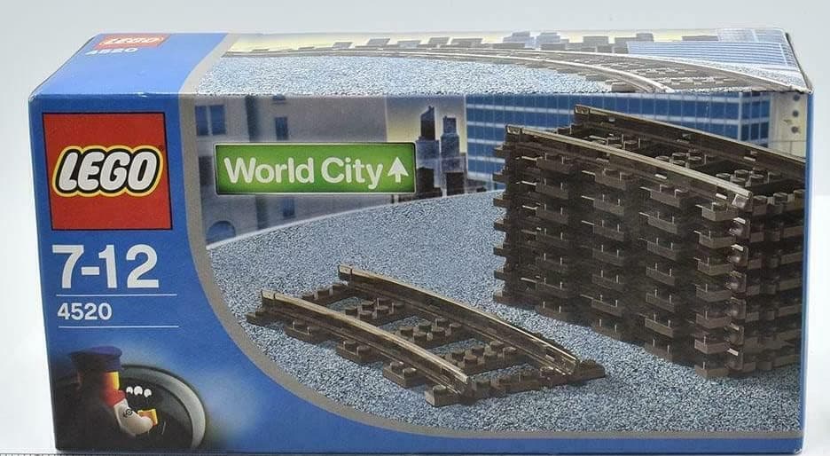 LEGO World City 9V Curved Track