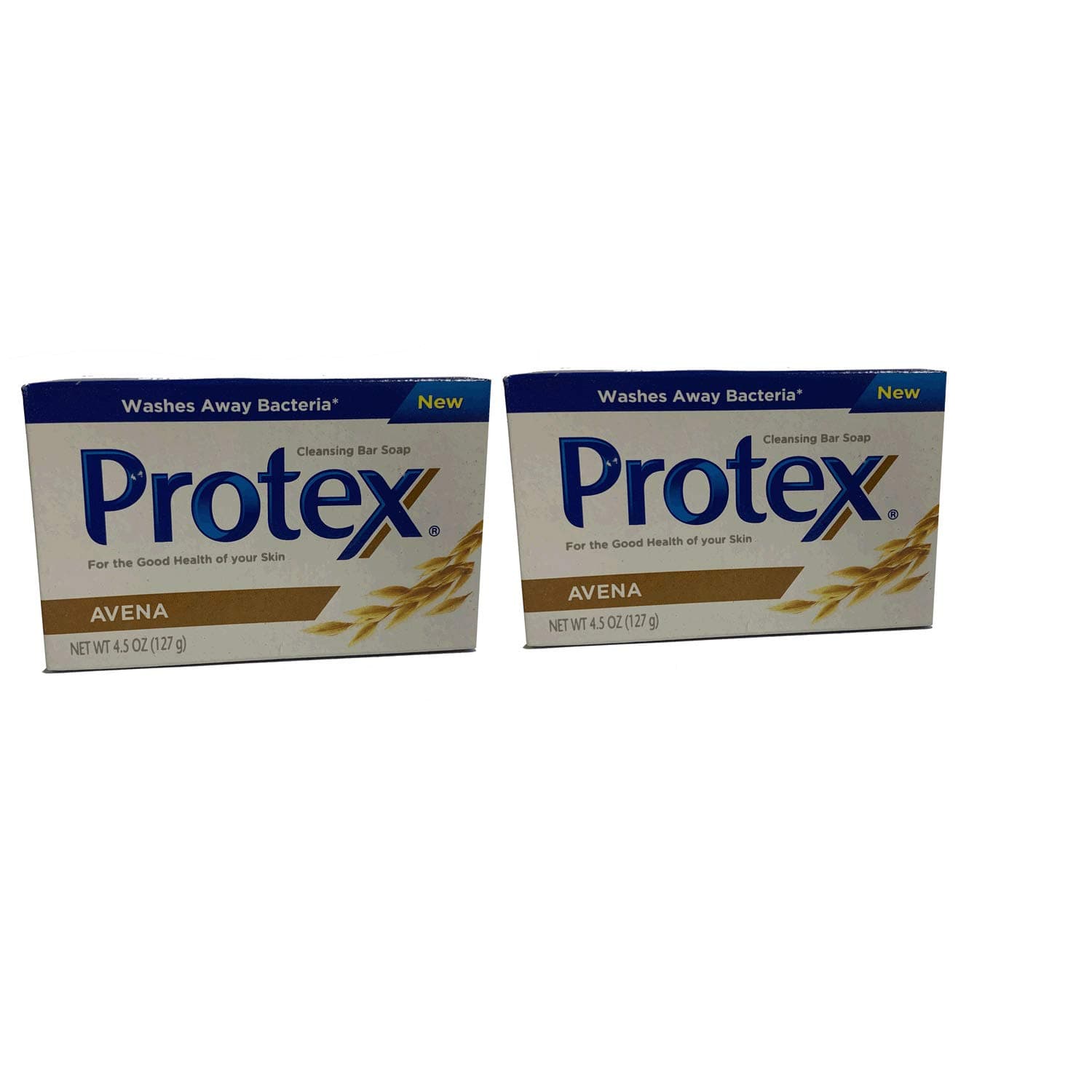 Protex Antibacterial Soap Jabon Contra Bacterias Avena 2 Bars