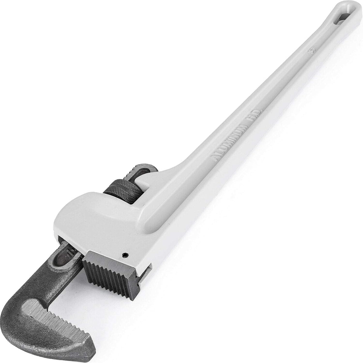 VEVOR 36-Inch Cast Steel Straight Pipe Wrench Ideal for 2” to 3-1/2” Pipe Adjustable Plumbing Pipe Wrench Heavy Duty 5” Jaw capacity Plumbers Pliers Tool…