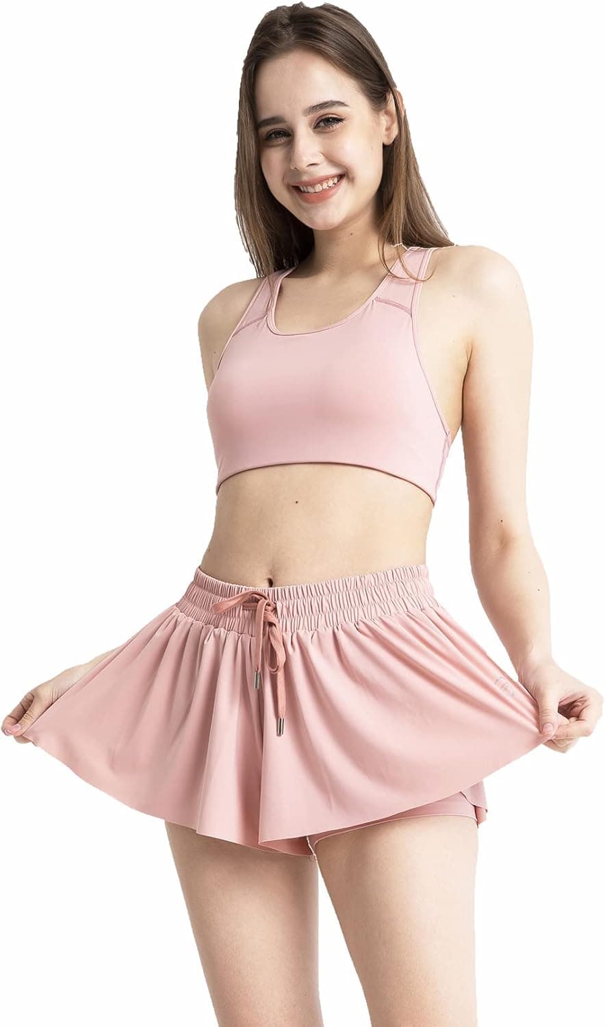 JOYOJOY Womens Flowy Shorts Athletic Running Shorts Workout Buterfly Shorts