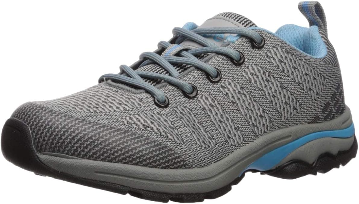 Propet Womens Petra Walking Walking Sneakers Athletic Shoes - Grey