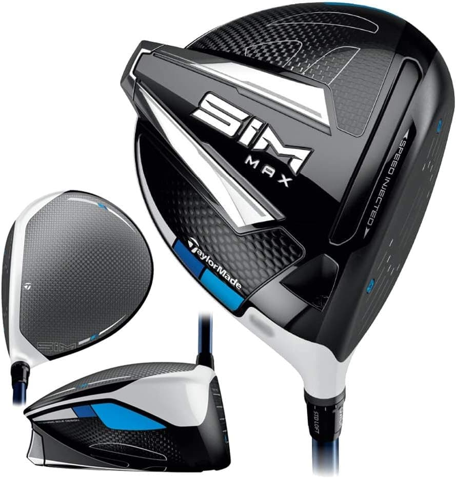 TaylorMade SIM MAX Driver, Fujikura Ventus Blue 6 Shaft