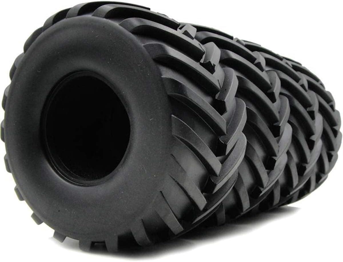 RC Soft 2.2 Tires Tyres Height 130mm Fit for Axial Capra Wraith Traxxas TRX4 Redcat Gen8 Monster Truck Mud Crawler Badland Terrain,(4-Pack)