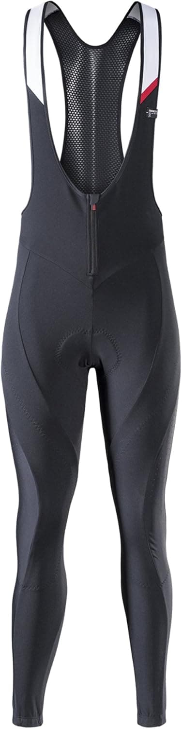 RION Pro Cycling Pants Women's Winter Thermal Padded Bib Tights (ZeTrophy-EL, XL)
