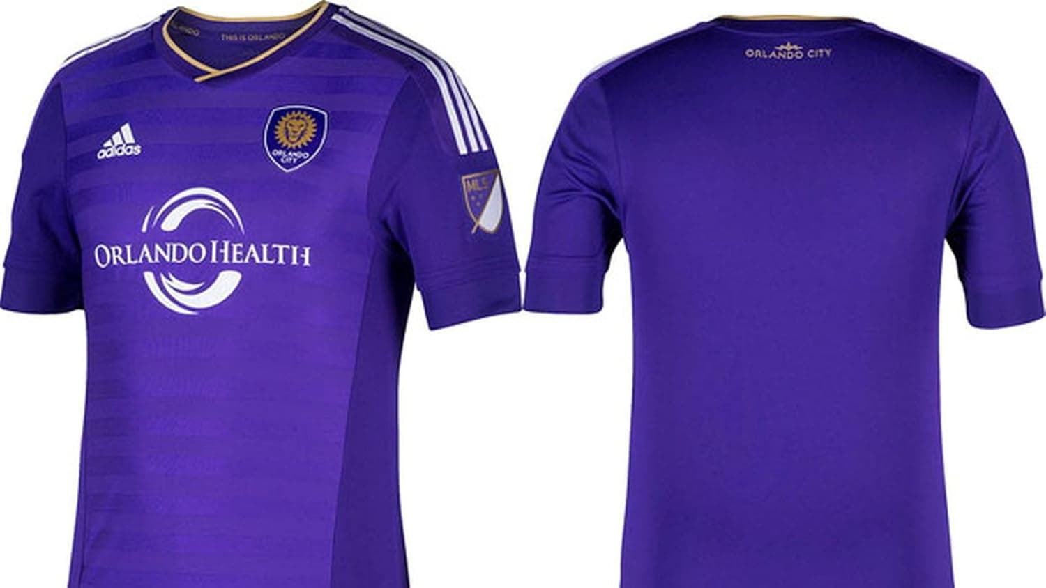 MLS Orlando City SC Men's Replica Short Sleeve Team Jersey, Regal Purple, Large