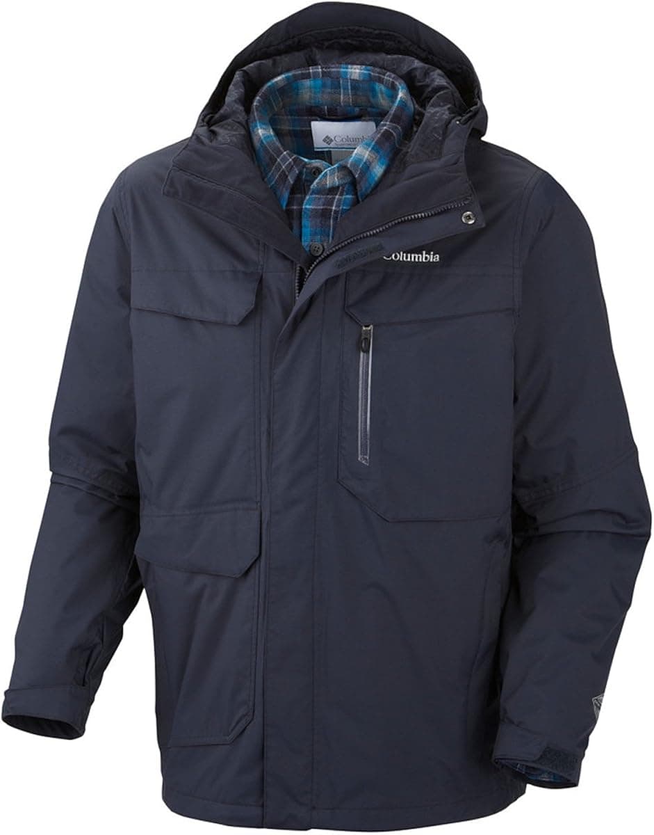Columbia Men's Back To Hells Mountain Interchange Jacket