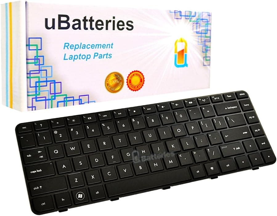 UBatteries Laptop Keyboard HP Pavilion dm4-1160us (Black)