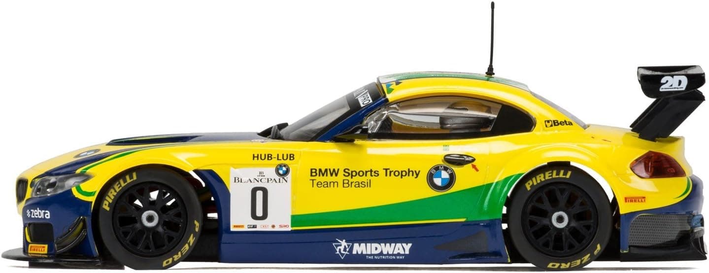 Scalextric C3721 BMW Z4 GT3 Blancpain Series Brands Hatch 2015 Slot Car (1:32 Scale)