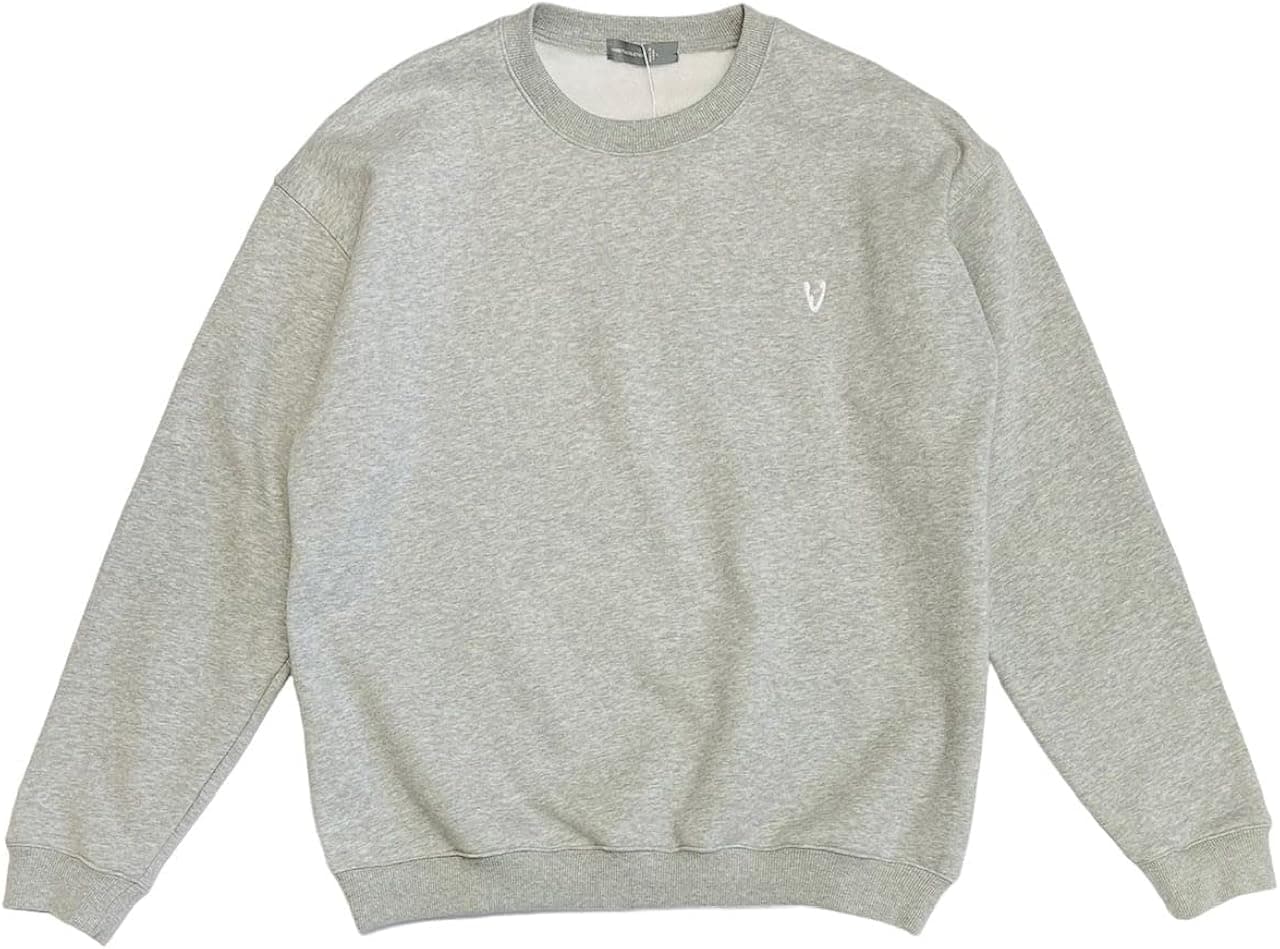 VarietyAthletics Men's Loose Crewneck Warm Fleece Sweatshirt Pullover