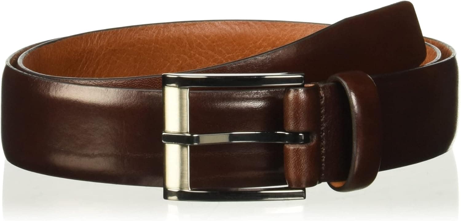 Trafalgar Men's 100% Leather Dress Belt