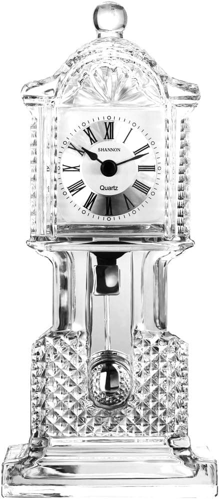 CRYSTAL CROWN GRANDFATHER CLOCK - Clock