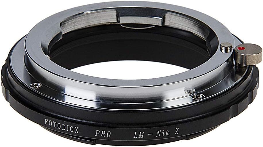 Fotodiox Pro Lens Mount Adapter Compatible with Leica M Rangefinder Lenses to Nikon Z-Mount Mirrorless Camera Bodies