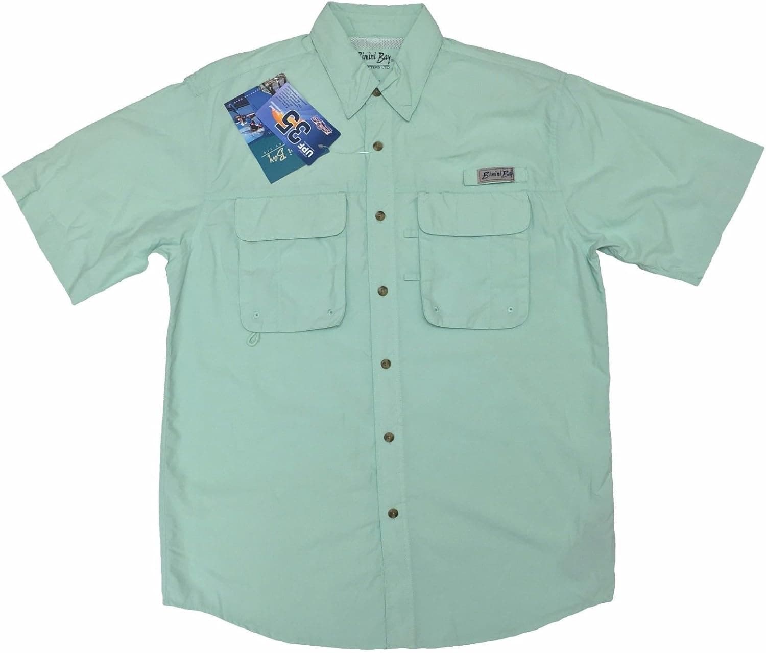 Bimini Bay Outfitters Bimini Flats III, Color: Mist Green, Size: XL (11656-MSTG-XL)