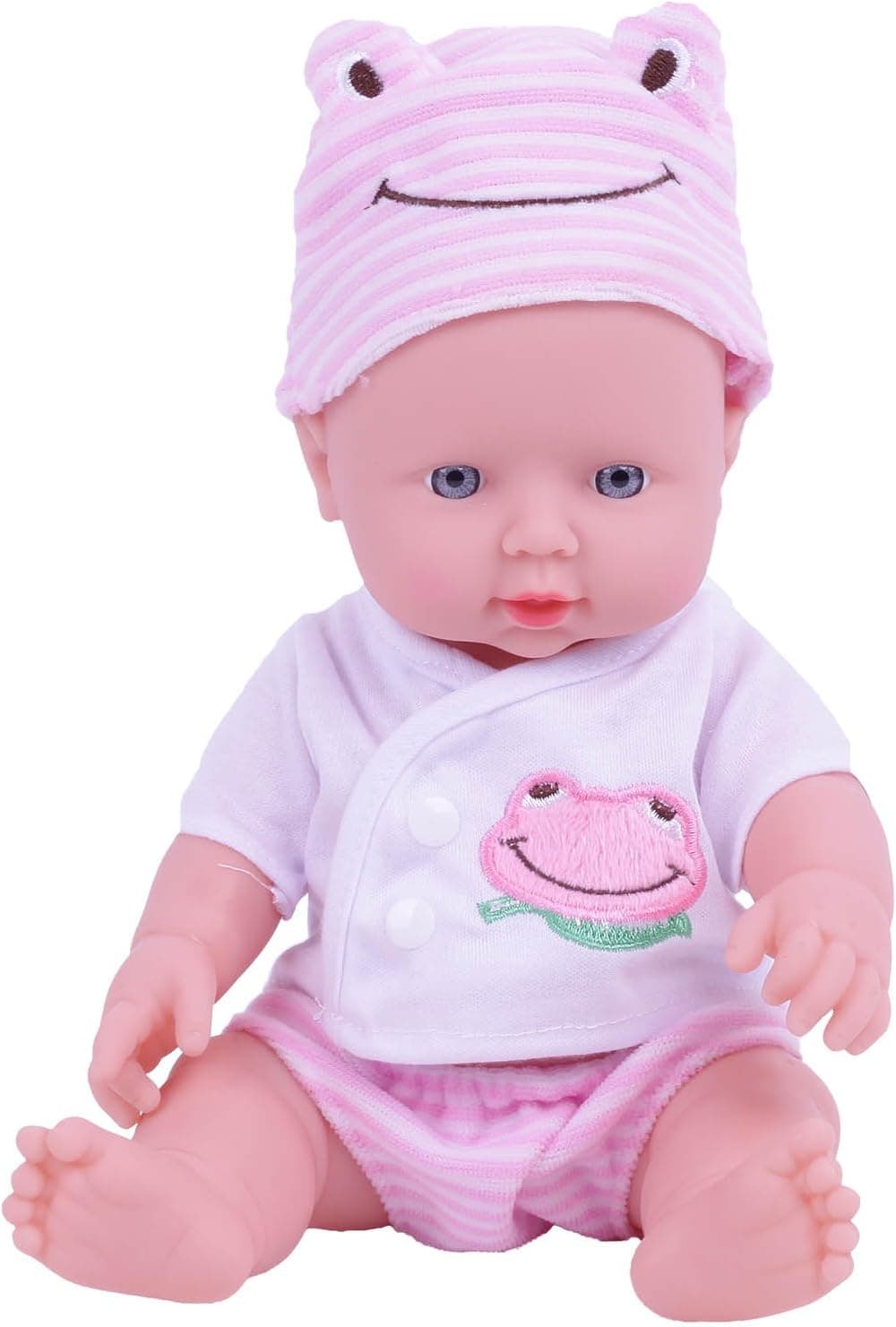 KIDDING 12-Inch Soft Vinyl Lifelike Baby Dolls for 3 Year Old Girl