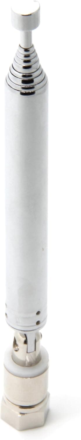 Ancable Telescopic FM Radio Antenna with Male F Connector 75 Ohm Unbal for Tivoli Audio Sangean Radio Bose Yamaha Pioneer Danon Stereo Receiver Antenna