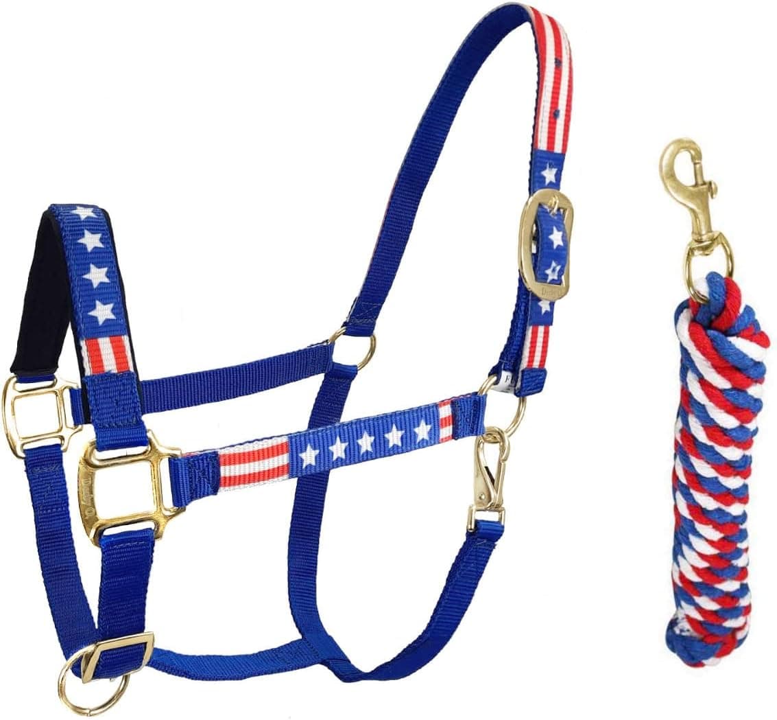 Derby Originals Patriotic Nylon Horse Halter