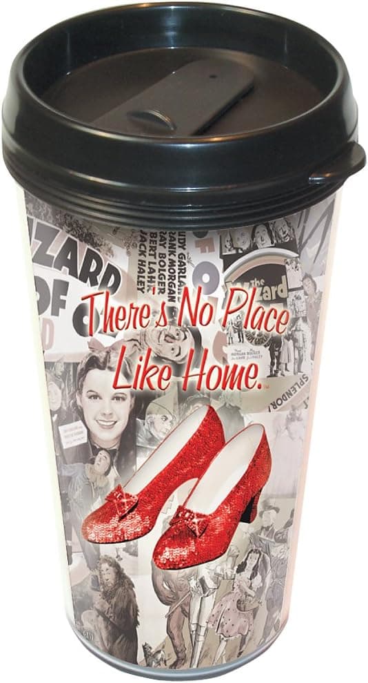 ICUP Wizard of Oz There's No Place Like Home Plastic Travel Mug