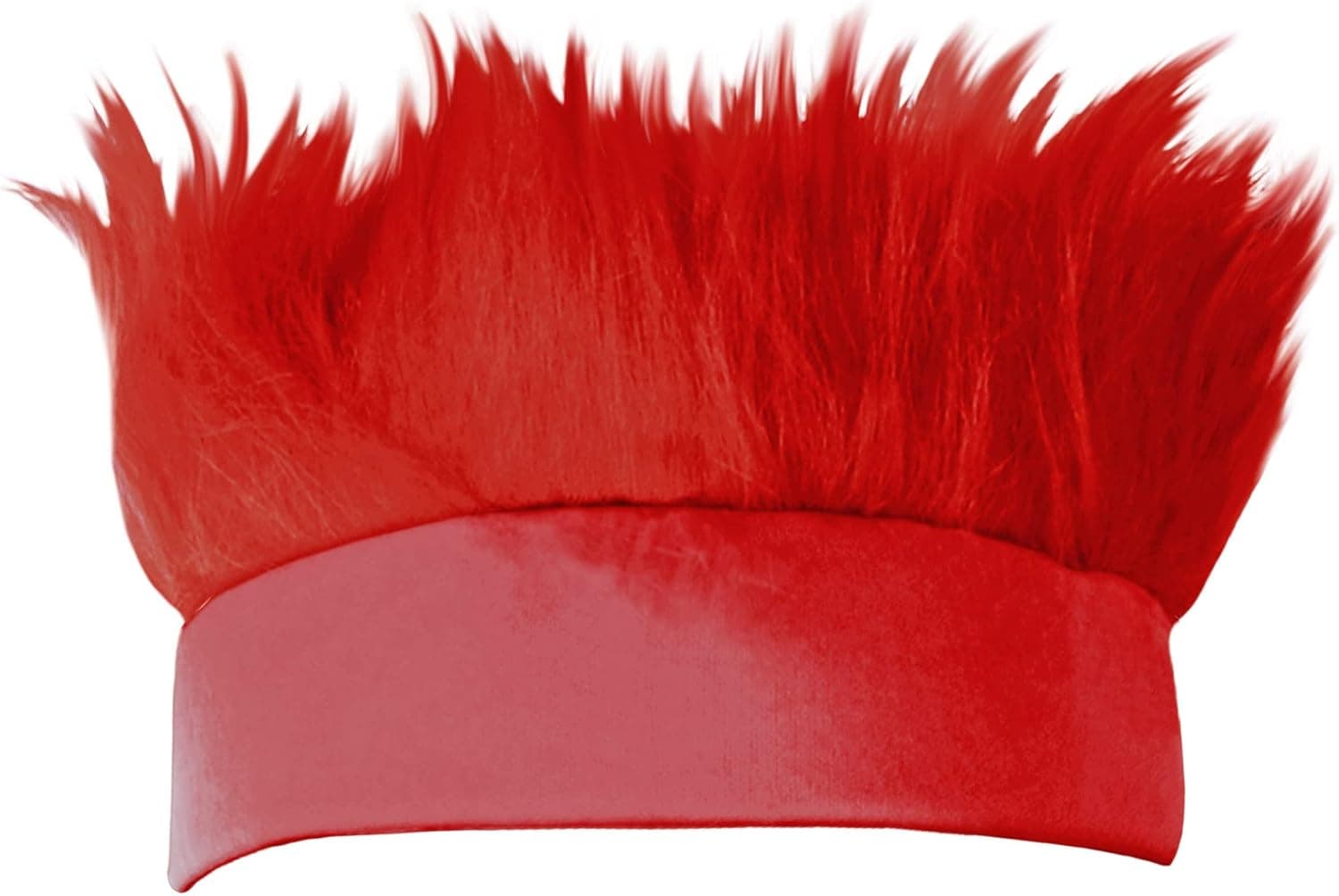 Beistle Hairy Headband, Red (60277-R)