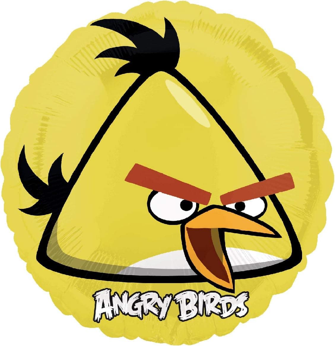 Yellow Angry Birds 18" Foil Balloon Party Accessory Birthday Party Supplies