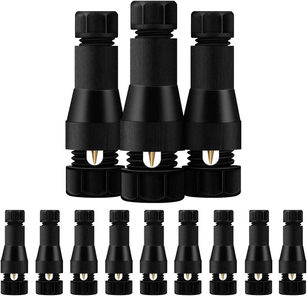 ZUCKEO Low Voltage Landscape Lights Wire Connectors for LED Landscape Lighting 12-16 Gauge Fastlock Cable Connector for Flood Garden Path Light and Other Outdoor Spotlights(12Pack)