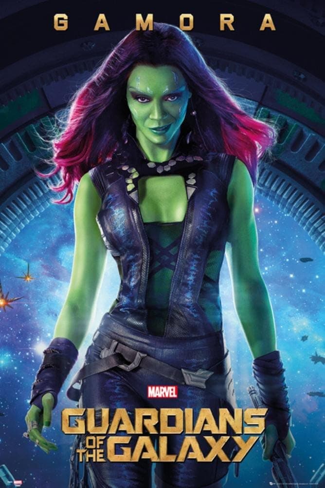Guardians Of The Galaxy - Movie Poster/Print (Gamora) (Size: 24" x 36") (Clear Poster Hanger) (By POSTER STOP ONLINE)