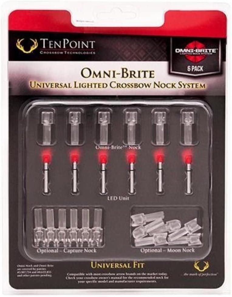 TenPoint Universal Lighted Nock System (6-Pack)