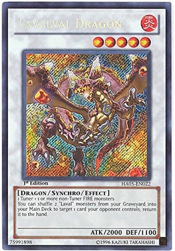 YU-GI-OH! - Lavalval Dragon (HA05-EN022) - Hidden Arsenal 5 - Unlimited Edition - Secret Rare
