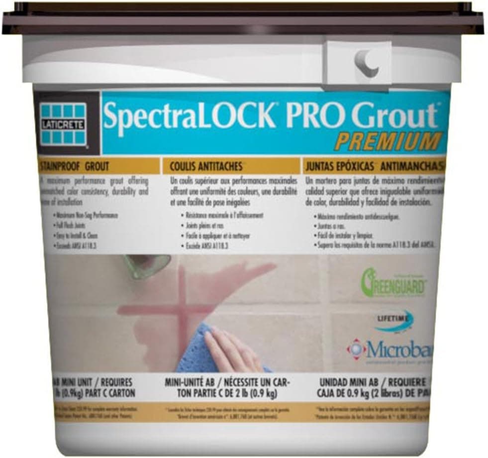 Laticrete SpectraLOCK Pro Premium Mini Parts A&B, 2lb (0.9 kg)