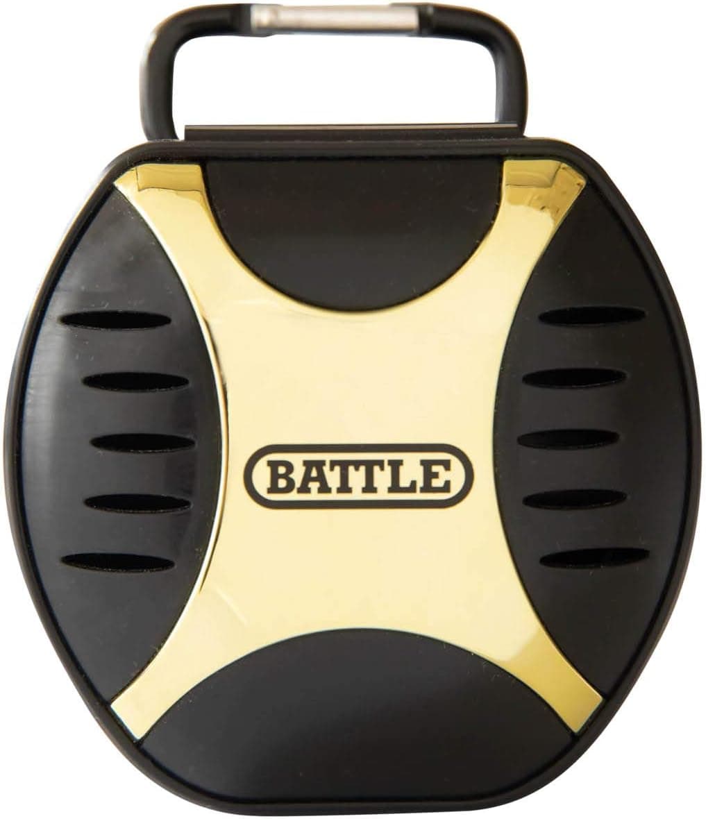 Battle Sports Science Mouthguard Case Black/Gold NS