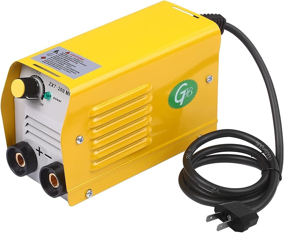 110V Arc Stick Welder Machine,200Amps IGBT DC Inverter Portable Mini Welding Machine Suitable 2-8mm Rods for Electric Welding Work