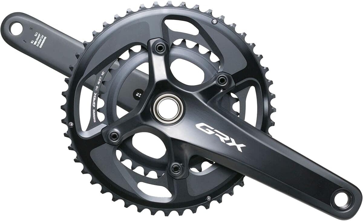 SHIMANO GRX FC-RX810 Crankset Black, 175mm, 31/48