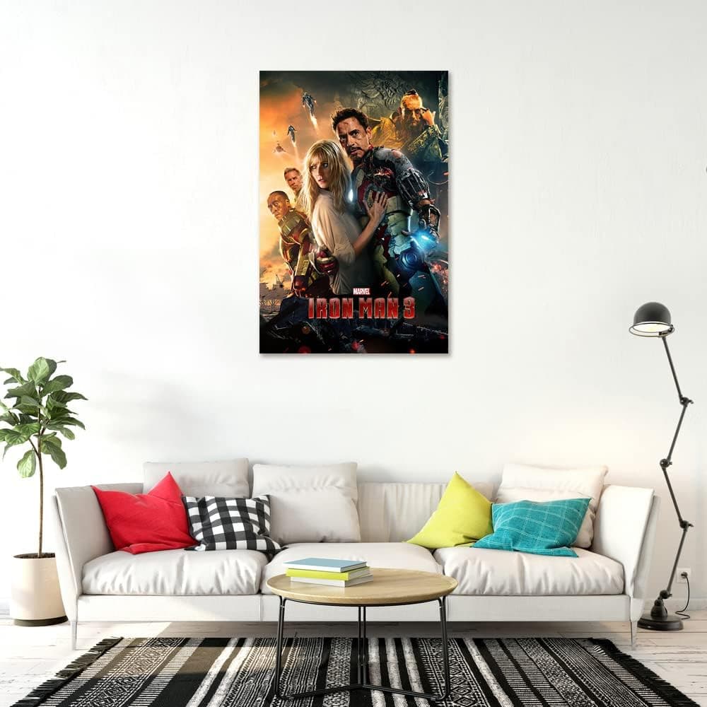 POSTER STOP ONLINE Iron Man 3 - Movie Poster (Regular Style) (Size 24" x 36")
