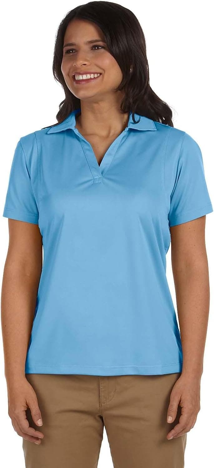 Harriton mens Side Blocked Micro-Pique Polo(M355)