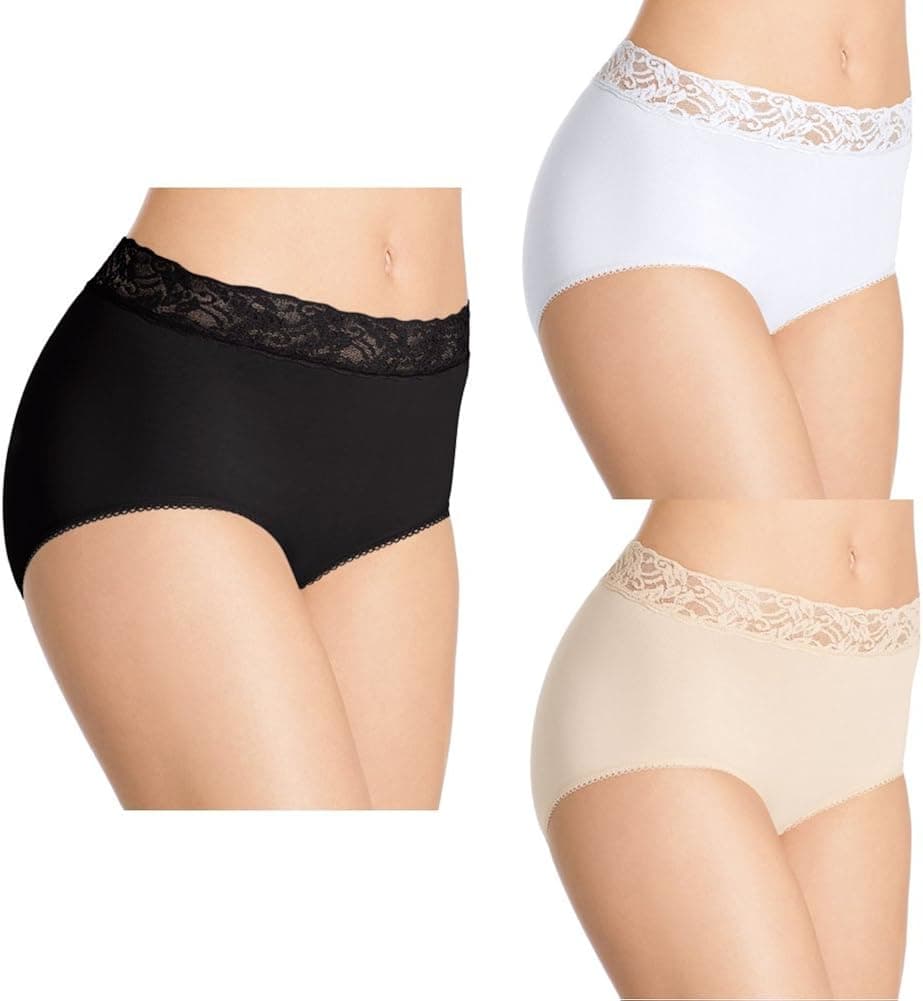 Wacoal Women's New Cotton Suede Full Brief Panty