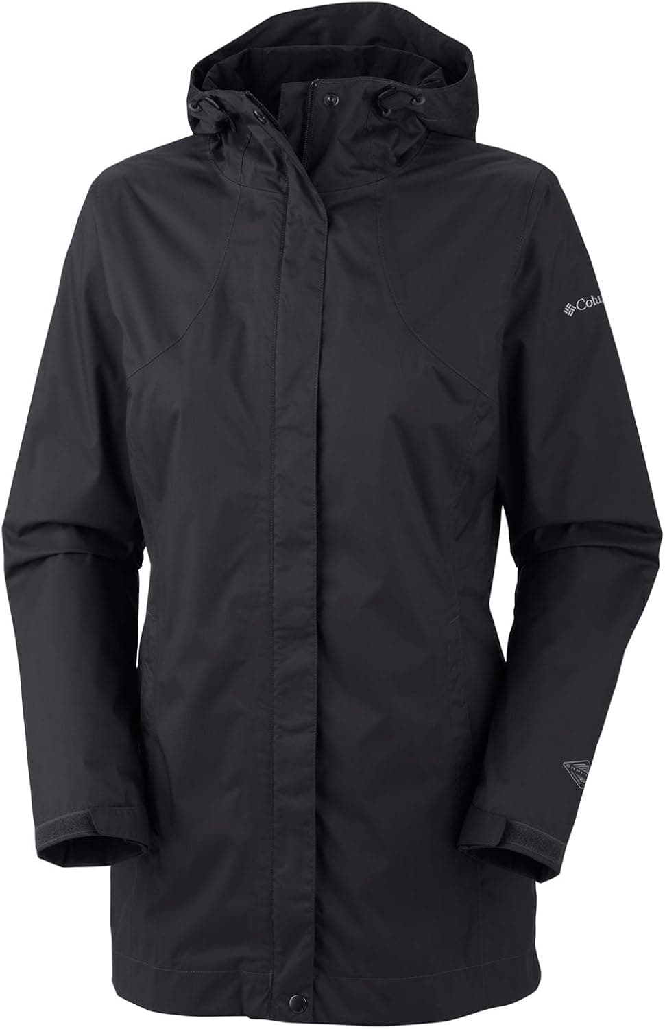Columbia Sportswear Women's Splash A Little Rain Jacket (Plus Size), Black, 2X