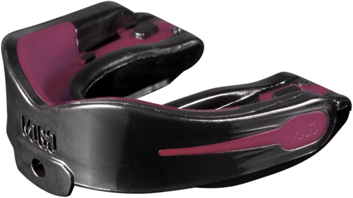 MoGo Sport Adult Fruit Punch Flavored Mouthguard, Black