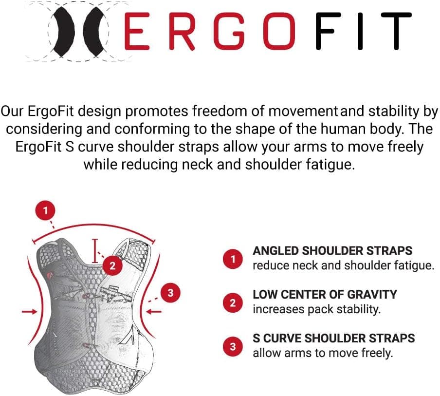 Ultraspire Spry 2.5 Hydration Pack | Minimalist Vest | Up to 1L Fluid Capacity