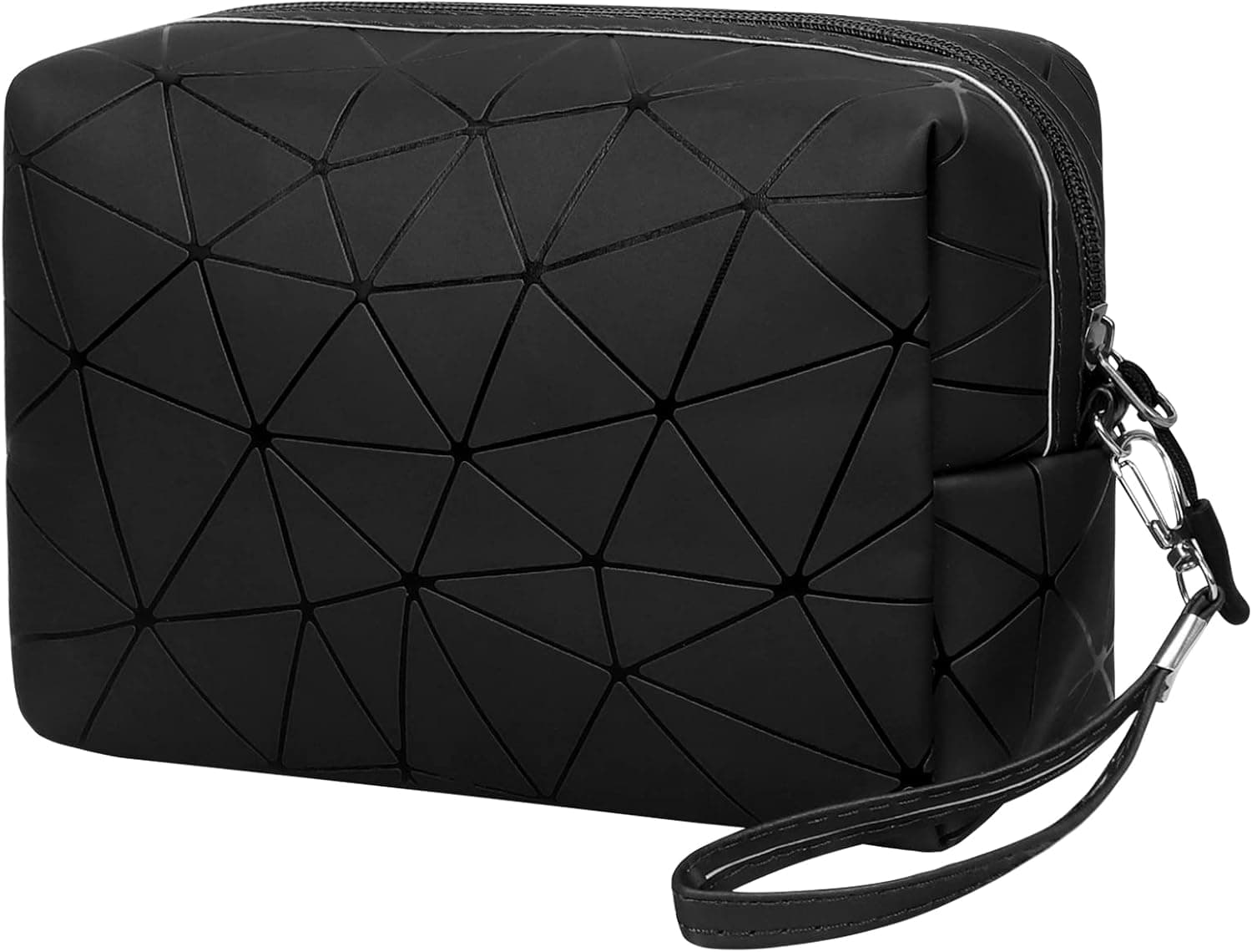 FYY Electronic Organizer, Travel Cable Organizer Bag Pouch Electronic Accessories Carry Case Portable All-in-One Waterproof Storage Bag for Cable, Cord, Charger, Phone, Earphone, Black