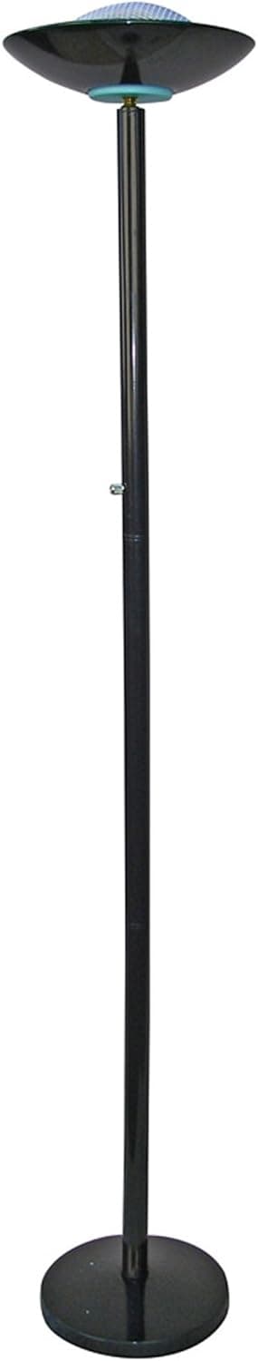 ORE International 3030BK 190W Halogen Torchiere, Black