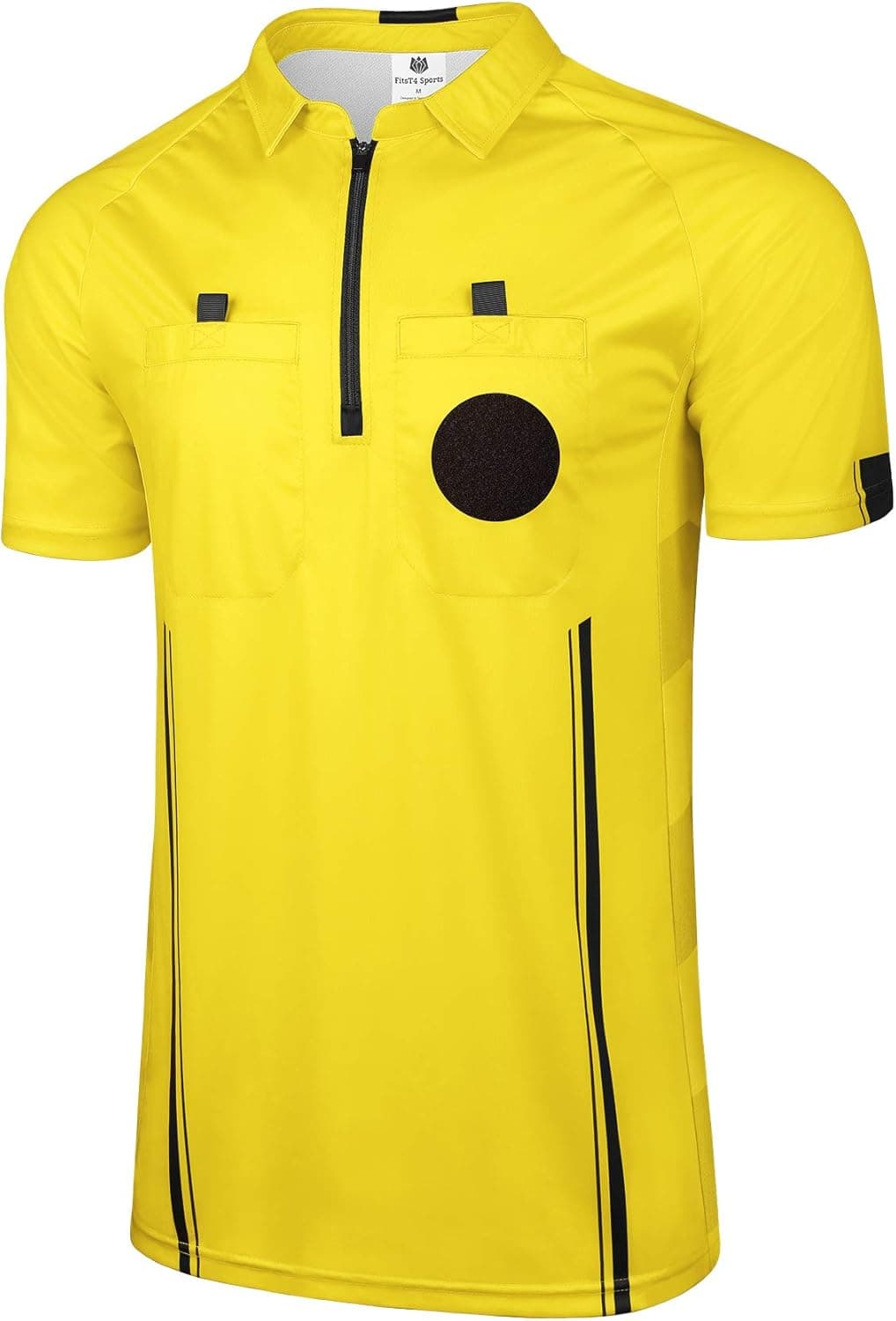 FitsT4 Pro Soccer Referee Jersey Short Sleeve Ref Shirts
