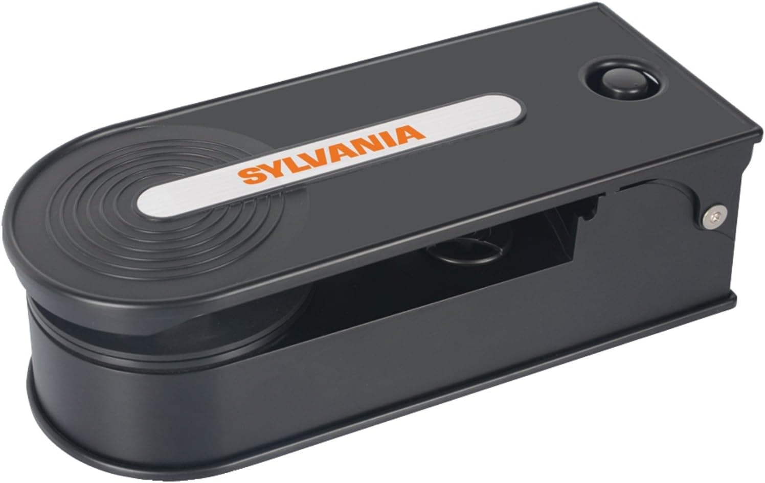 Sylvania Turntable Record Player with USB Encoding, Black