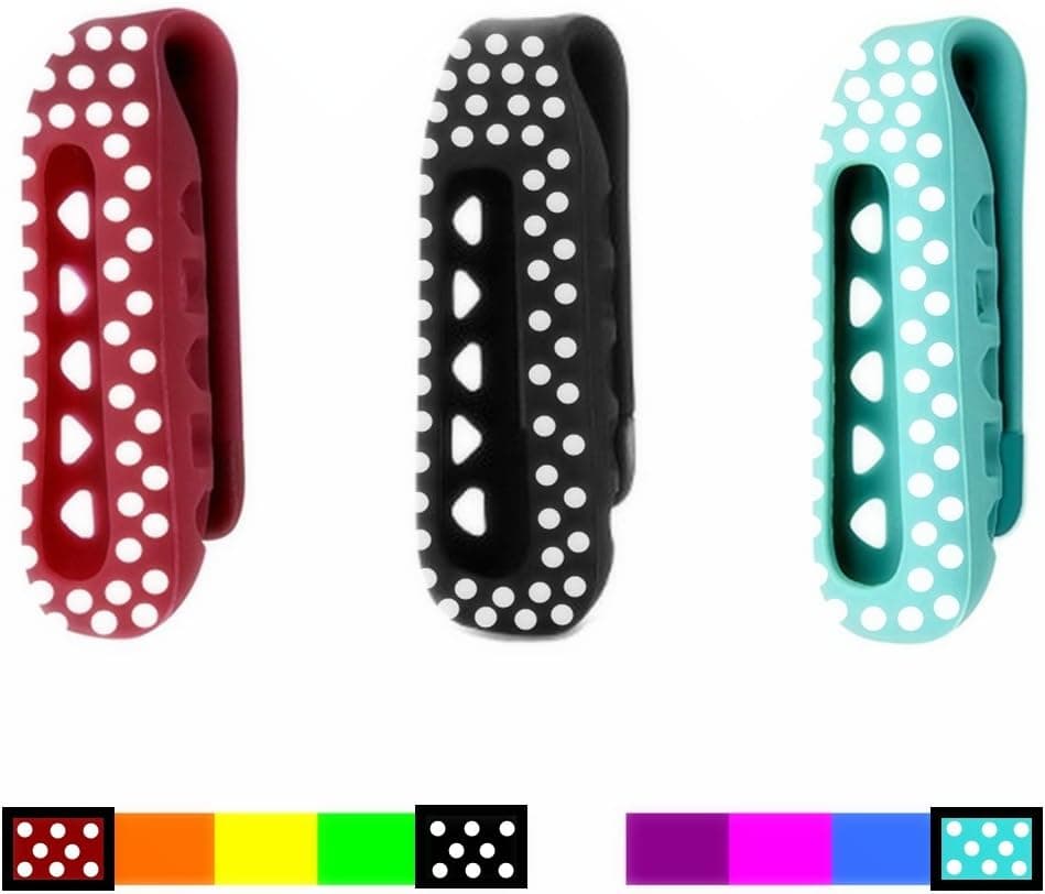 Dunfire Replacement Clip Case Holder and Wristband for Fitbit One
