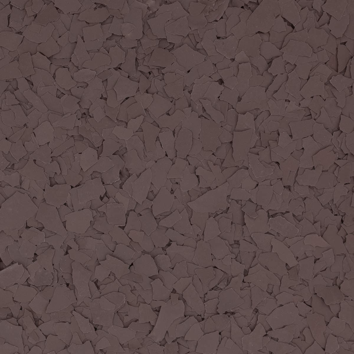 The Original Color Chips Decorative Floor Coating Flakes (1/4"), Single Colors (Per Pound, Dark Brown)